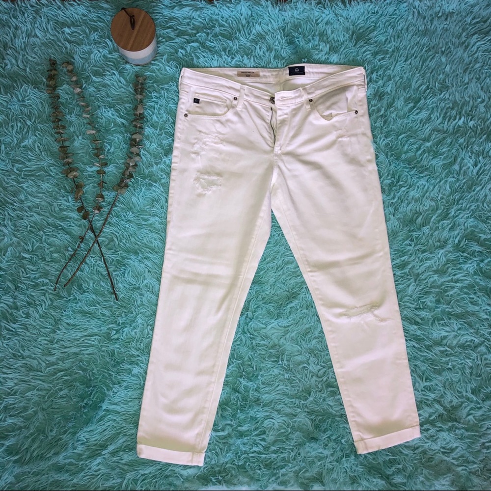White jeans